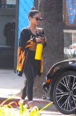 VANESSA HUDGENS Leaves a Gym in Los Angeles 09/04/2018