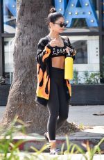 VANESSA HUDGENS Leaves a Gym in Los Angeles 09/04/2018