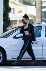 VANESSA HUDGENS Leaves a Gym in Los Angeles 09/08/2018