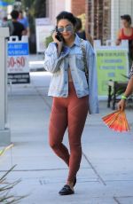 VANESSA HUDGENS Leaves Pilates Class in Los Angeles 09/11/2018