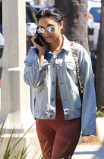 VANESSA HUDGENS Leaves Pilates Class in Los Angeles 09/11/2018