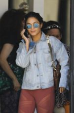 VANESSA HUDGENS Leaves Pilates Class in Los Angeles 09/11/2018