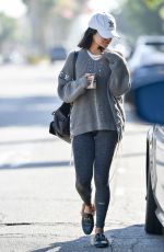 VANESSA HUDGENS Leaves Pilates Class in Los Angeles 09/27/2018