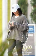 VANESSA HUDGENS Leaves Pilates Class in Los Angeles 09/27/2018