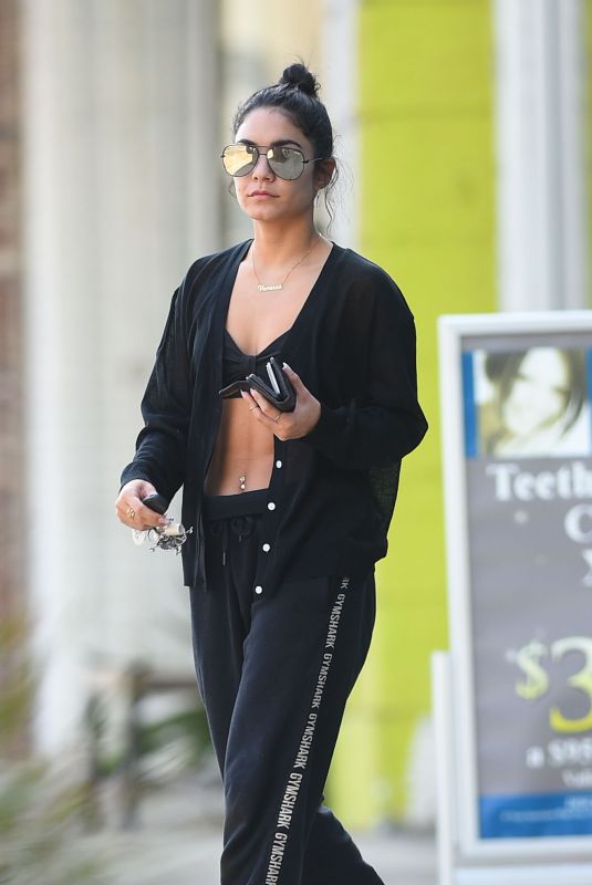 VANESSA HUDGENS Leaves Pilates Class in Los Angewles 09/20/2018