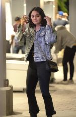 VANESSA HUDGENS Out at Universal Studios in Los Angeles 09/14/2018