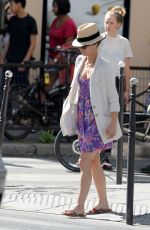 VANESSA PARADIS Out and About in Paris 09/13/2018