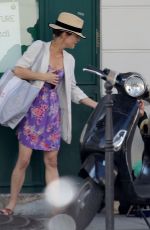 VANESSA PARADIS Out and About in Paris 09/13/2018