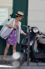 VANESSA PARADIS Out and About in Paris 09/13/2018