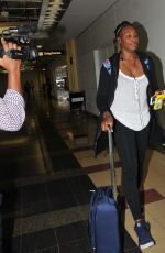 VENUS WILLIAMS Arrives at Airport in Washington, D.C. 09/25/2018