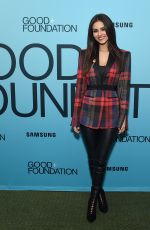 VICTORIA JUSTICE at Good+ Foundation