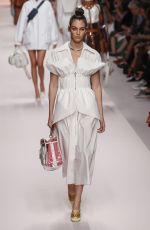VITTORIA CERETTI at Fendi Runway Show at Milan Fashion Week 09/20/2018