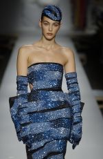 VITTORIA CERETTI at Moschino Runway Show at Milan Fashion Week 09/20/2018