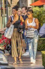 WILLOW and JADA PINKETT SMITH Out Shopping in Calabasas 09/02/2018