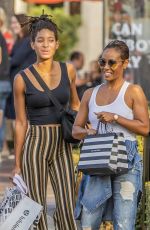 WILLOW and JADA PINKETT SMITH Out Shopping in Calabasas 09/02/2018