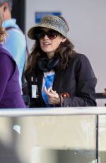 WINON ARYDER and Scott MacKinlay Hahn at LAX Airport in Los Angeles 09/21/2018