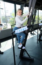 WITNEY CARSON Hosts a Class at Rise Nation Gym in Los Angeles 09/13/2018