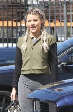 WITNEY CARSON in Leggings Out in Los Angeles 09/15/2018