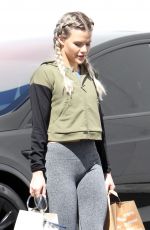 WITNEY CARSON in Leggings Out in Los Angeles 09/15/2018