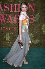 XENIA TCOUMITCHEVA at Green Carpet Fashion Awards in Milan 09/23/2018