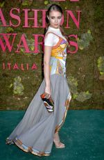 XENIA TCOUMITCHEVA at Green Carpet Fashion Awards in Milan 09/23/2018