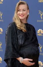 YVONNE STRAHOVSKI at Emmy Awards 2018 in Los Angeles 09/17/2018