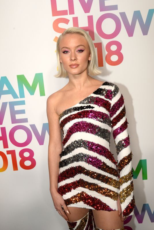 ZARA LARSON at Etam Fashion Show at PFW in Paris 09/24/2018