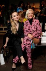 ZARA LARSSON at Moschino Fashion Show at MFW in Milan 09/20/2018