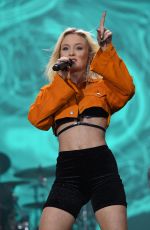 ZARA LARSSON Performs at Fusion Festival in Liverpool 09/02/2018