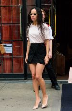 ZOE KRAVITZ Out and About in New York 09/07/2018