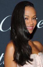 ZOE SALDANA at Cartier Precious Garage Party in New York 09/05/2018