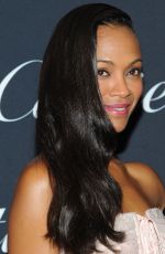 ZOE SALDANA at Cartier Precious Garage Party in New York 09/05/2018