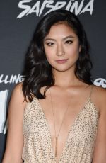 ADELINE RUDOLPH at Chilling Adventures of Sabrina Premiere in Hollywood 10/19/2018