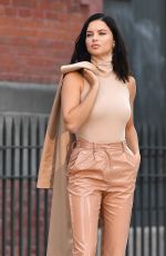ADRIANA LIMA on the Set of Photoshoot in New York 10/04/2018
