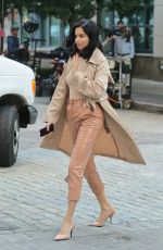 ADRIANA LIMA on the Set of Photoshoot in New York 10/04/2018