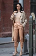 ADRIANA LIMA on the Set of Photoshoot in New York 10/04/2018