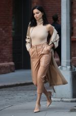 ADRIANA LIMA on the Set of Photoshoot in New York 10/04/2018