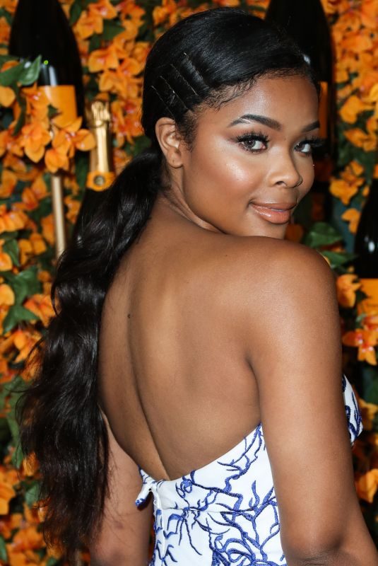AJIONA ALEXUS at 2018 Veuve Clicquot Polo Classic in Los Angeles 10/06/2018