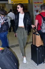 ALESSANDRA AMBROSIO Arrives at Airport in Sao Paulo 10/18/2018