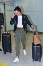 ALESSANDRA AMBROSIO Arrives at Airport in Sao Paulo 10/18/2018