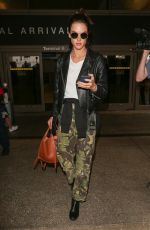 ALESSANDRA AMBROSIO at LAX Airport in Los Angeles 10/03/2018