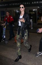 ALESSANDRA AMBROSIO at LAX Airport in Los Angeles 10/03/2018