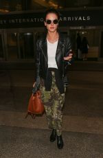 ALESSANDRA AMBROSIO at LAX Airport in Los Angeles 10/03/2018