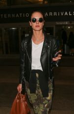 ALESSANDRA AMBROSIO at LAX Airport in Los Angeles 10/03/2018