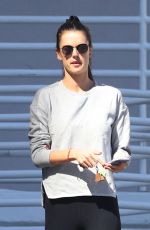 ALESSANDRA AMBROSIO at Pacific Coast Sports Medicine in Brentwood 10/17/2018