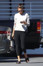 ALESSANDRA AMBROSIO at Pacific Coast Sports Medicine in Brentwood 10/17/2018