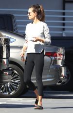 ALESSANDRA AMBROSIO at Pacific Coast Sports Medicine in Brentwood 10/17/2018