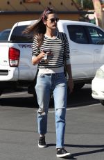 ALESSANDRA AMBROSIO in Denim Out in Encino 10/16/2018