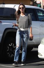 ALESSANDRA AMBROSIO in Denim Out in Encino 10/16/2018