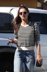 ALESSANDRA AMBROSIO in Denim Out in Encino 10/16/2018